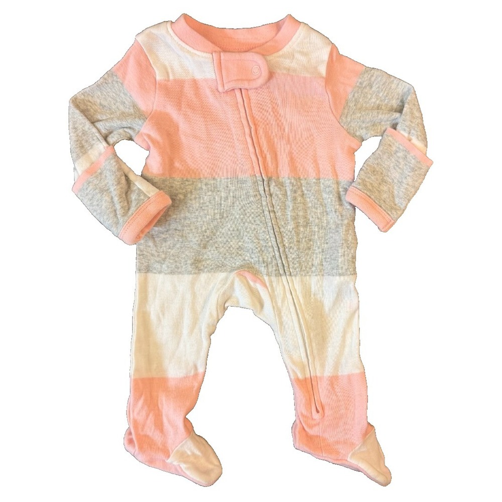Honest Baby Clothing Sleeper Girl Preemie Romper Organic Cotton Outfit One Piece